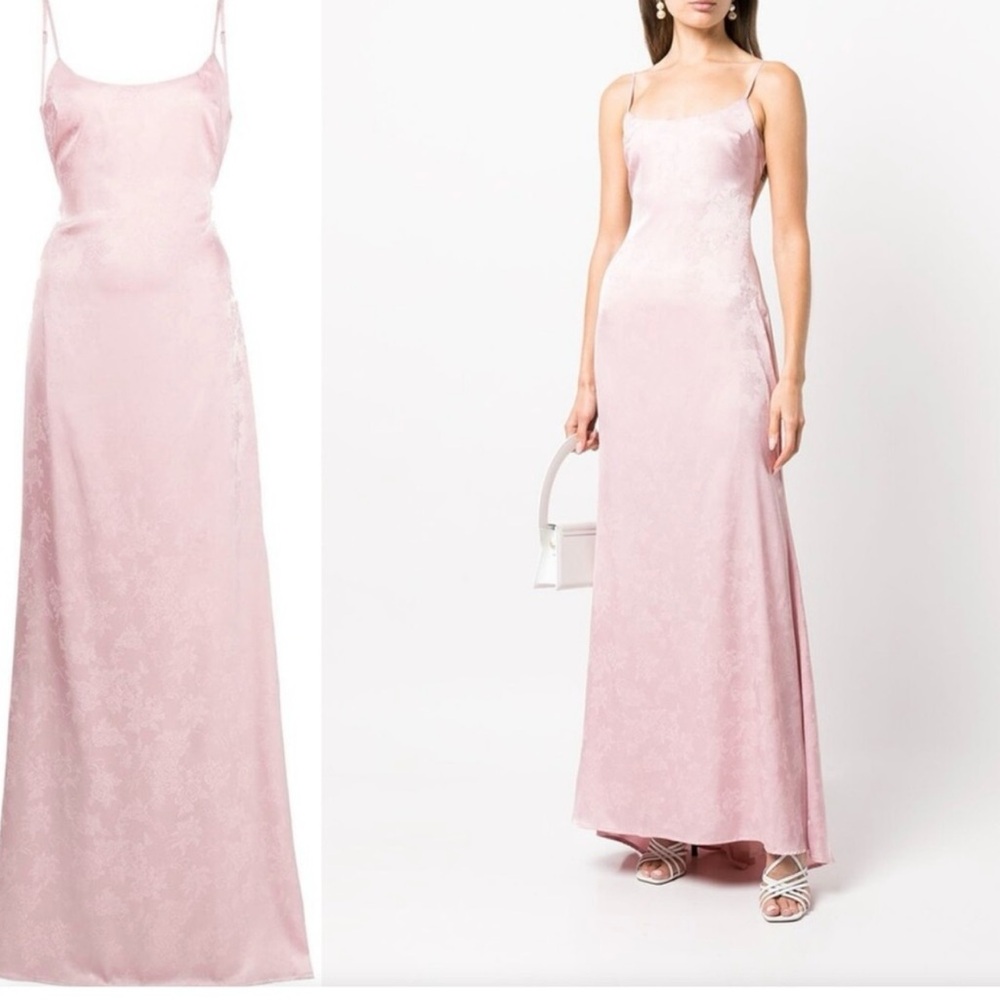 Reformation Pink Allium Dress NWT 2